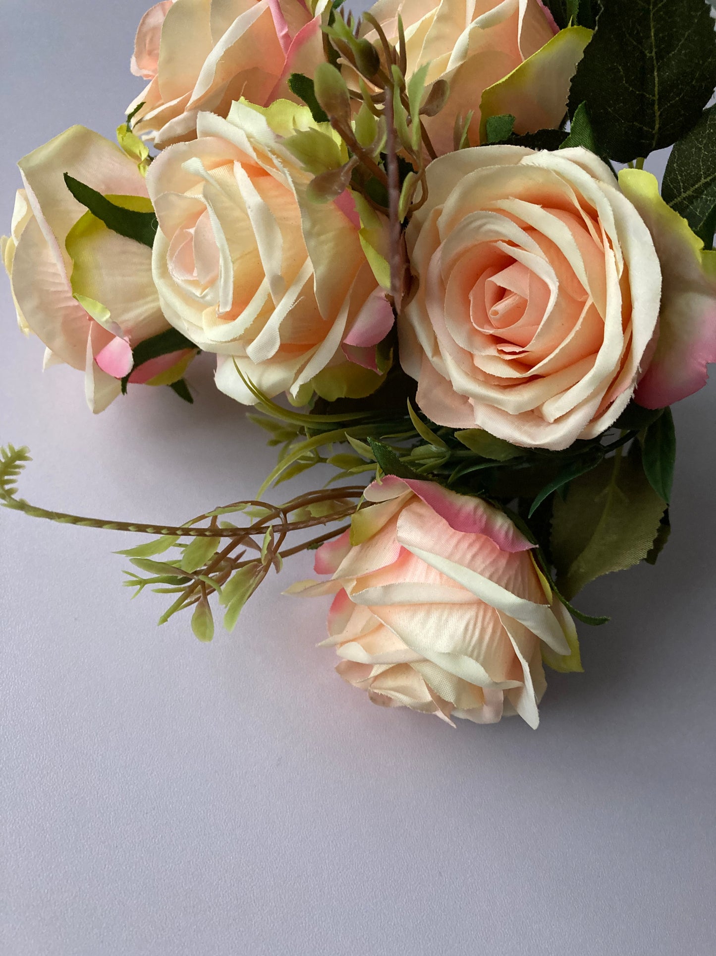 Autumn Peach & Pink Roses