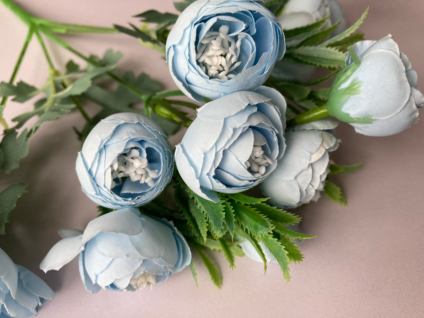 Soft Blue Ranunculus Bunch