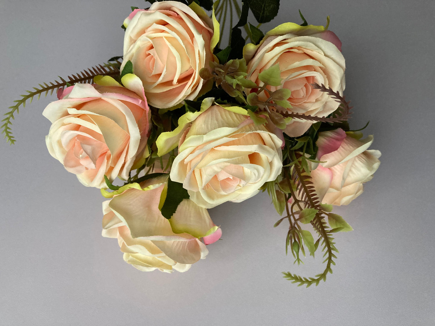 Autumn Peach & Pink Roses