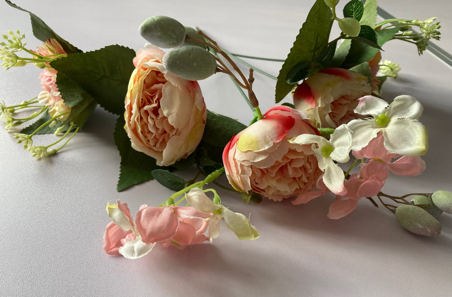 Mixed Peony & Foliage
