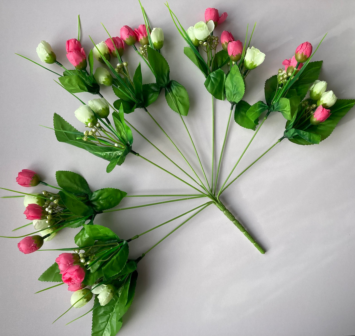 Pink & Ivory Baby Tulip Bunch