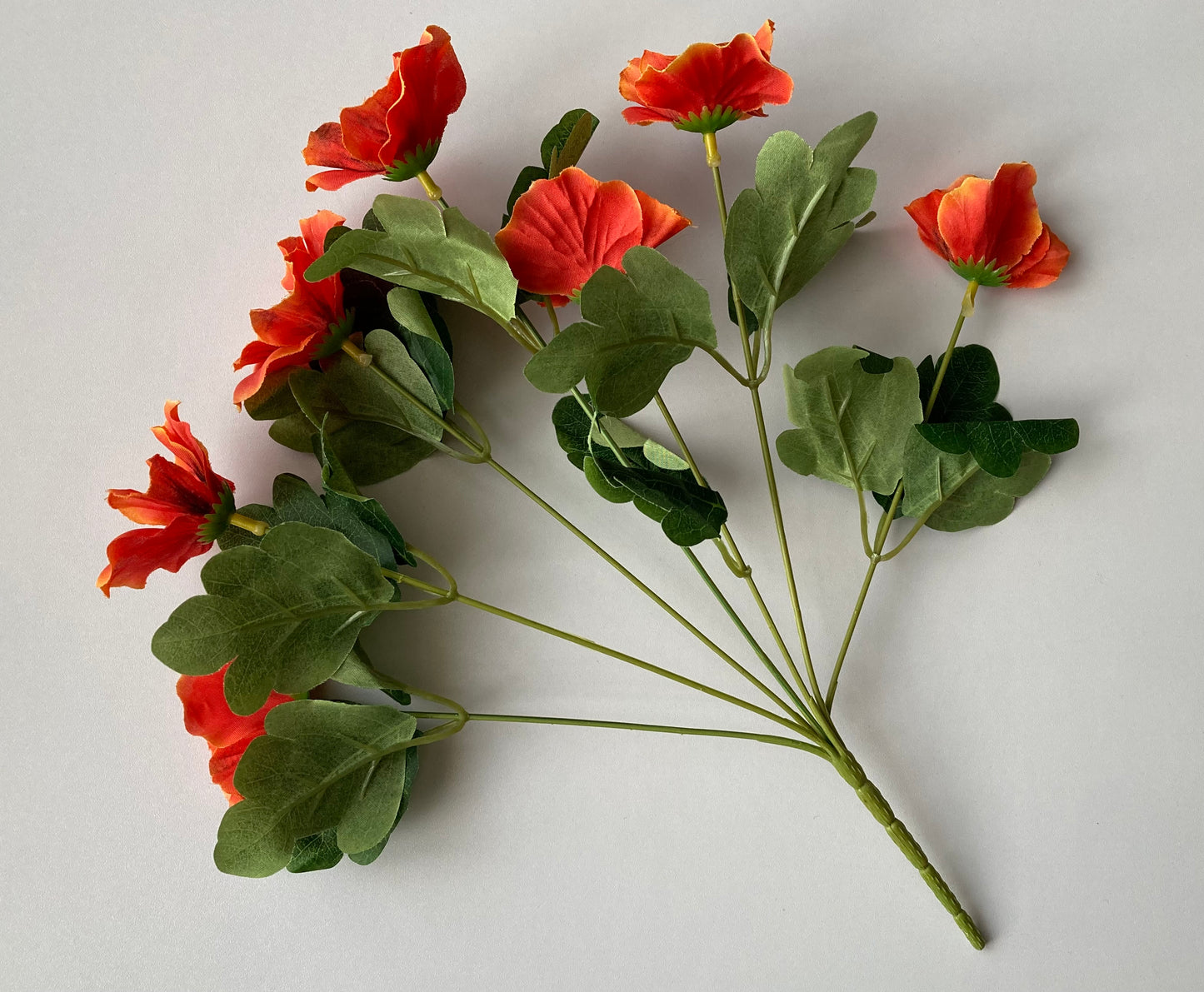 Orange Pansy Bunch
