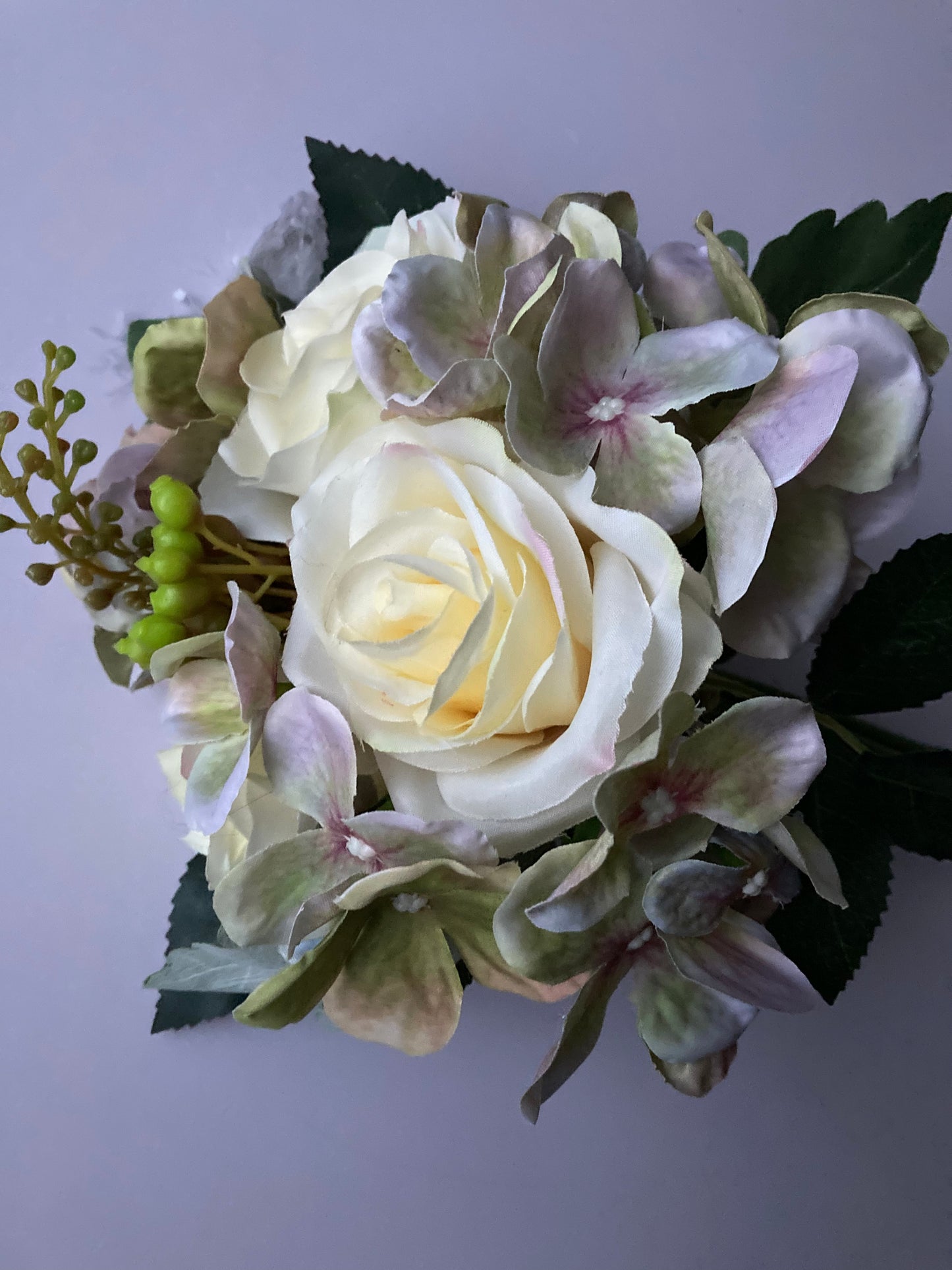 Autumn Rose & Hydrangea Bouquet