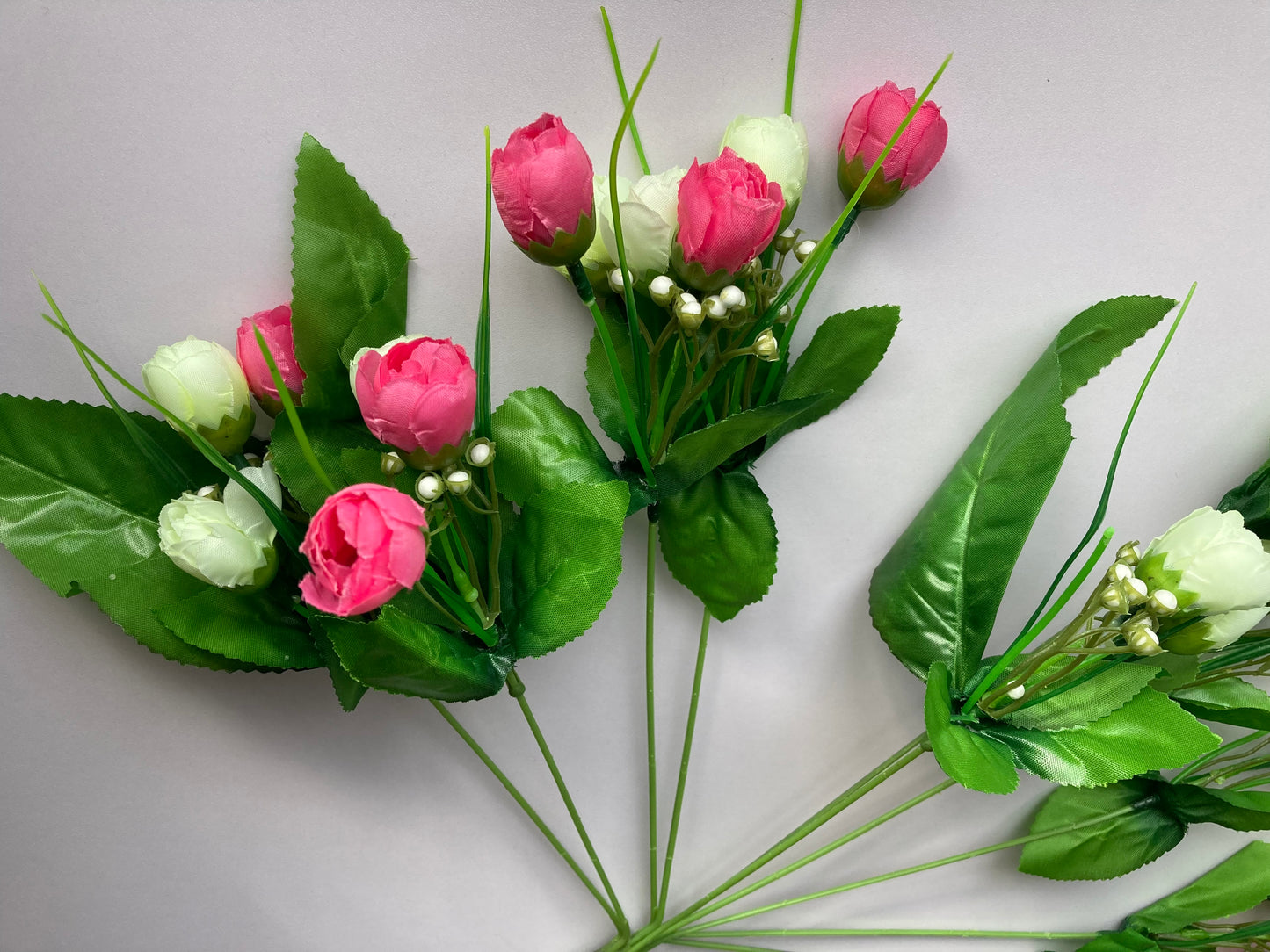 Pink & Ivory Baby Tulip Bunch