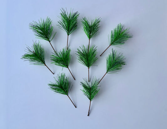 10 Pine Needle Stems