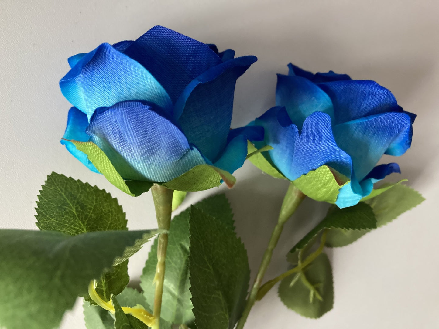 Small Velvet Royal Blue Rose