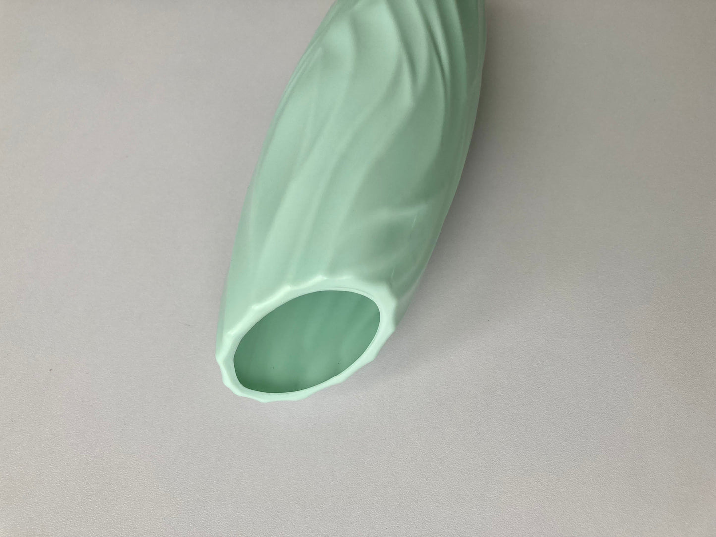 Mint Green Tall Vase