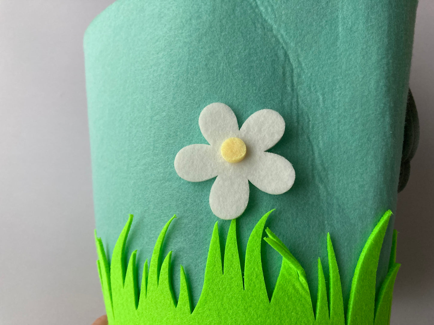 Green Easter Bunny Basket