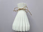 White Geometric Country Vibe Vase