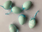 6pk Blue Egg Hanging Decor