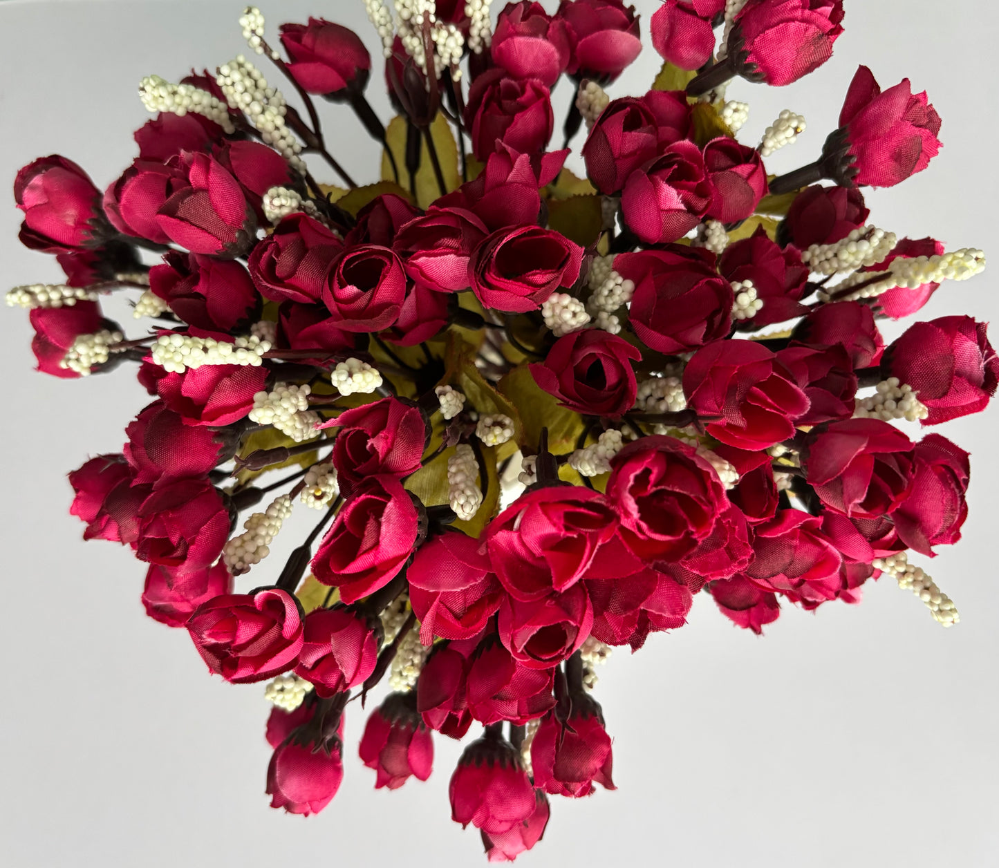 Dark Pink Rosebud Bunch