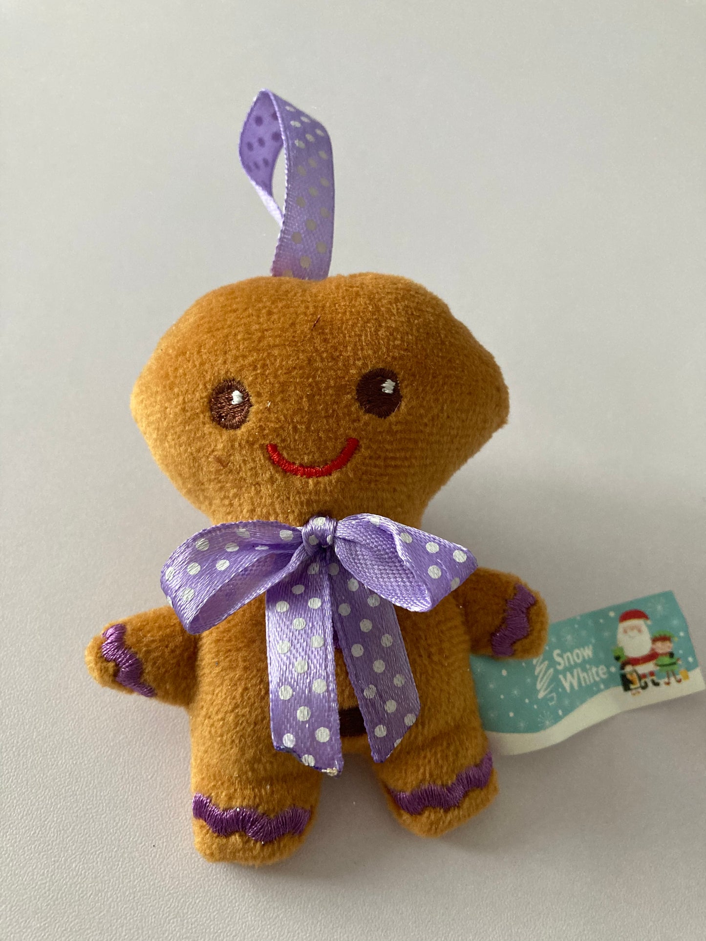 Plush Gingerbread Tree Decor