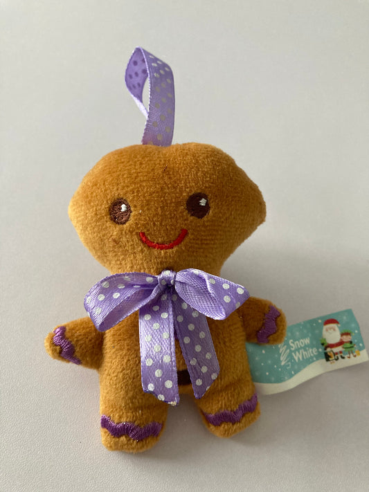 Plush Gingerbread Tree Decor