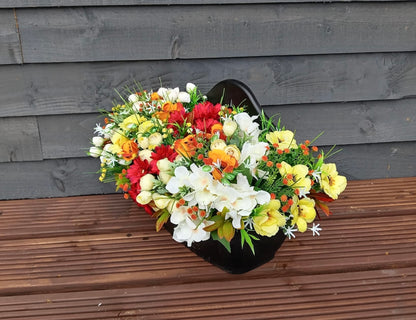 Autumn Floral Planter