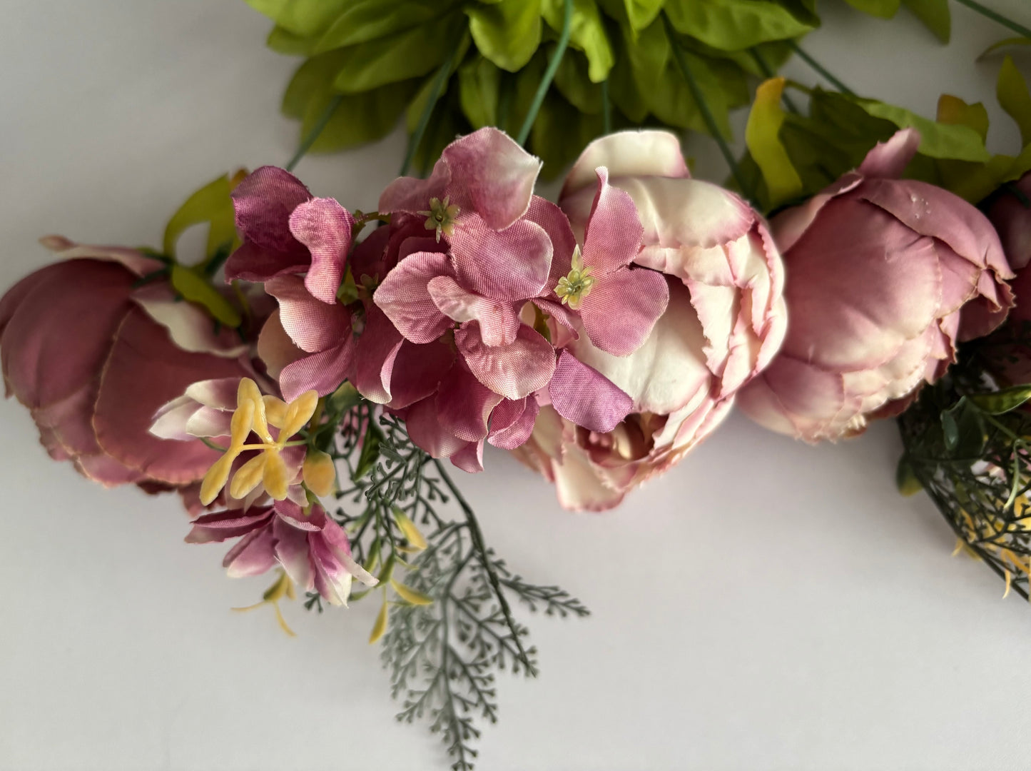 Large Purple Peony & Hydrangea Bunch