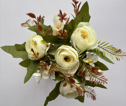 Autumn Ranunculi & Hydrangea Bunch