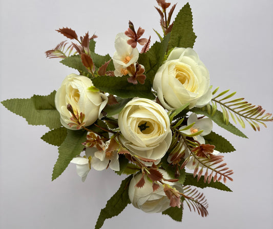 Autumn Ranunculi & Hydrangea Bunch