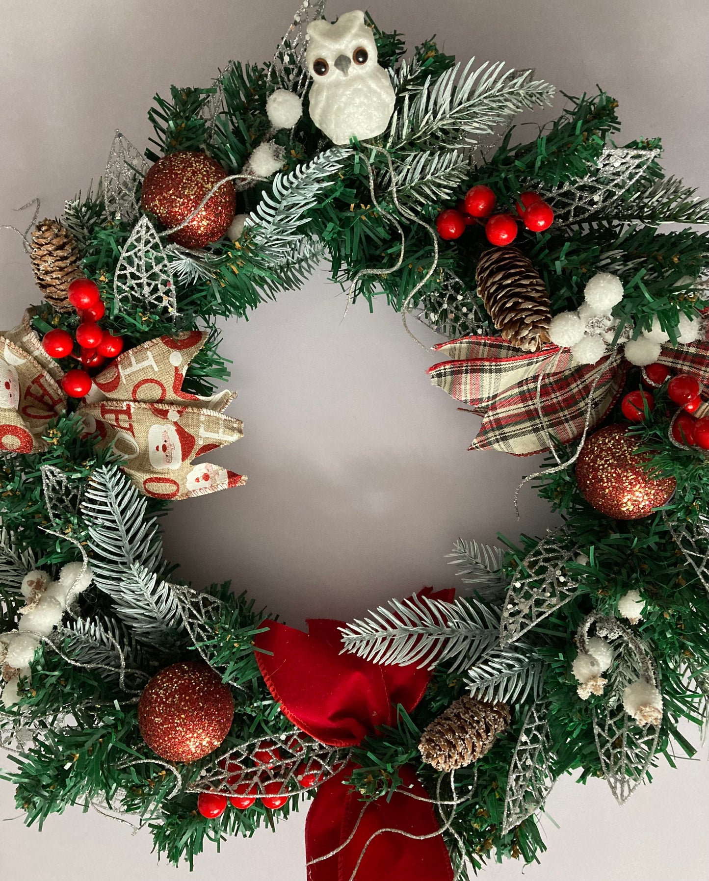 45cm Festive Wreath