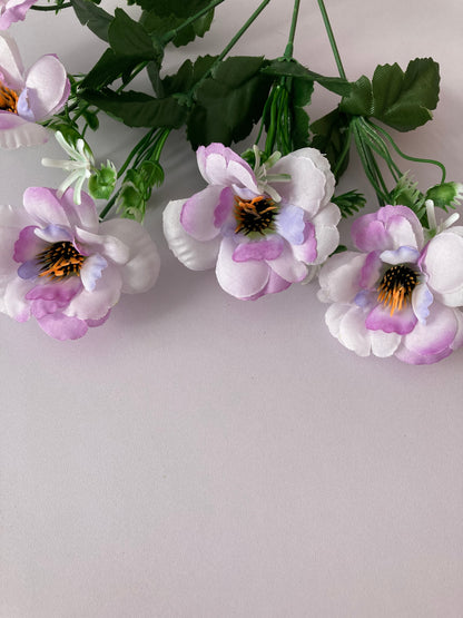 5 Lilac Anemone Bunch