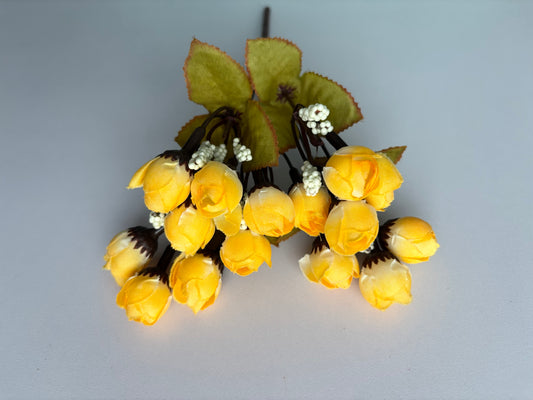Yellow Rosebud Bunch