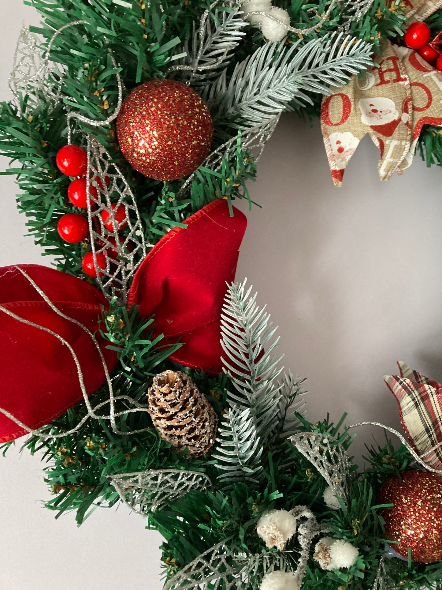 45cm Festive Wreath