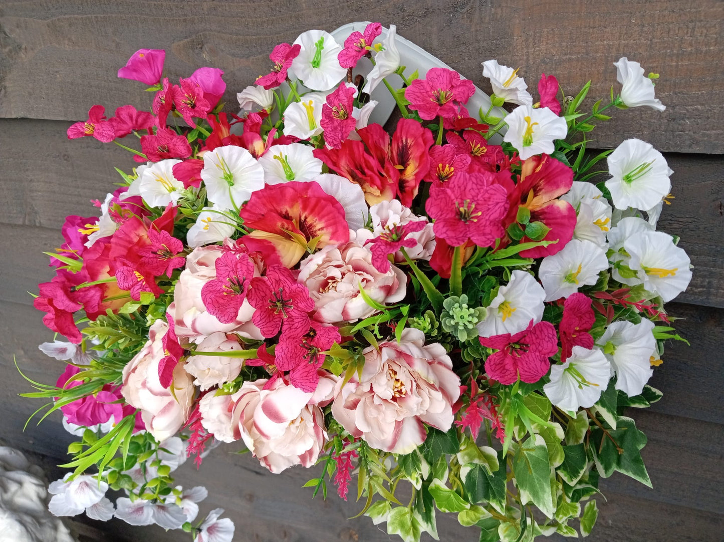 Pink Wall Hanging Planter.