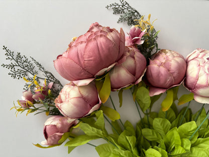 Large Purple Peony & Hydrangea Bunch