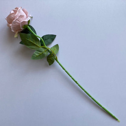 Pink Soft Velvet Rose Stem