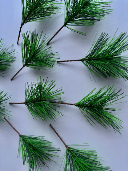 10 Pine Needle Stems