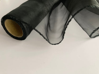 10yrd Black Organza Roll
