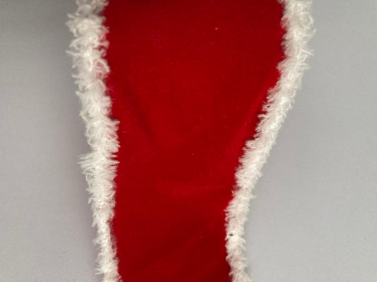 2yrds Red Velvet Wired Edge Ribbon