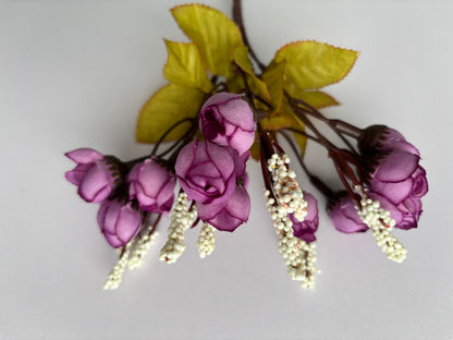 Purple Rosebud Bunch
