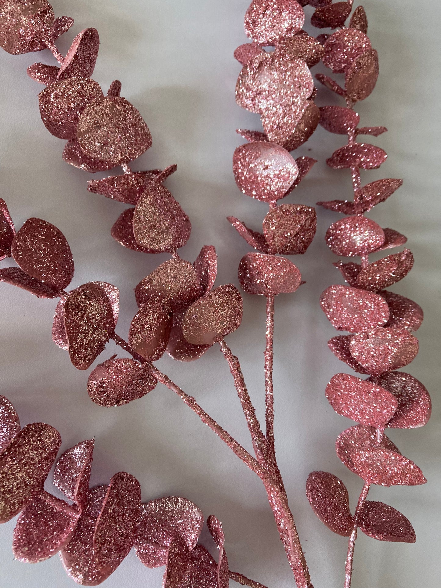 Rose Gold Large Eucalyptus Spray