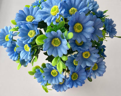 Blue Daisy Bunch