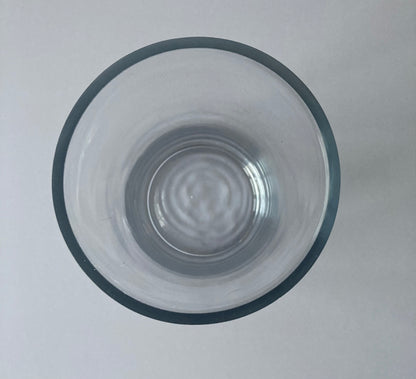 25cm Tall Glass Vase