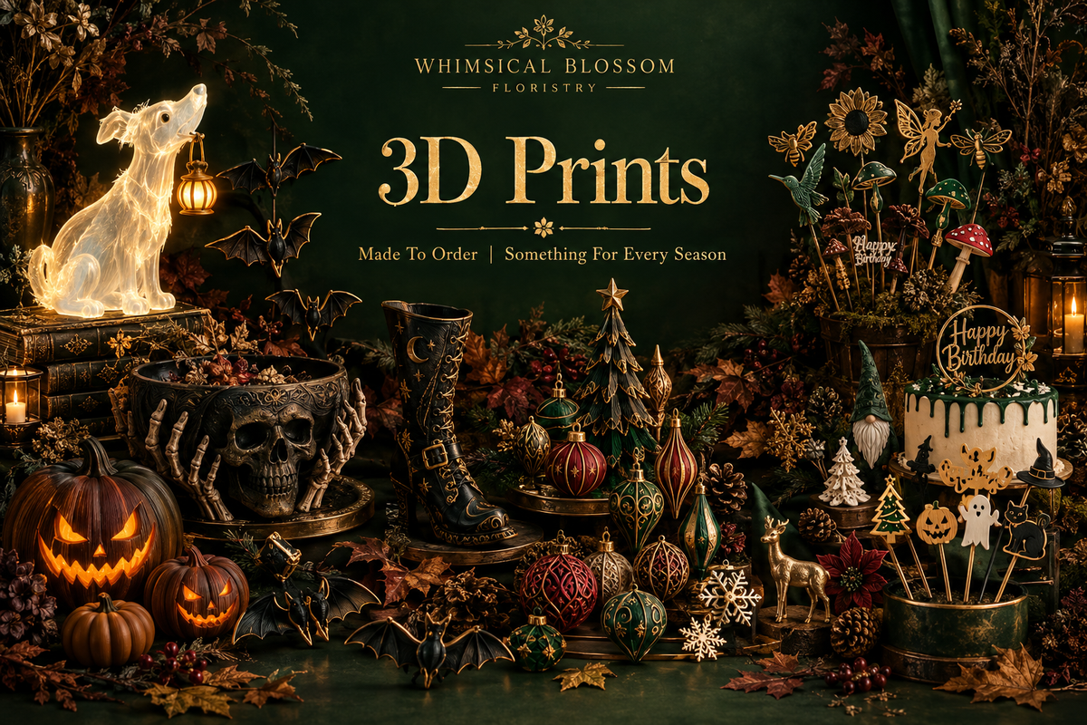 3D Prints Shop All - Landscape Banner