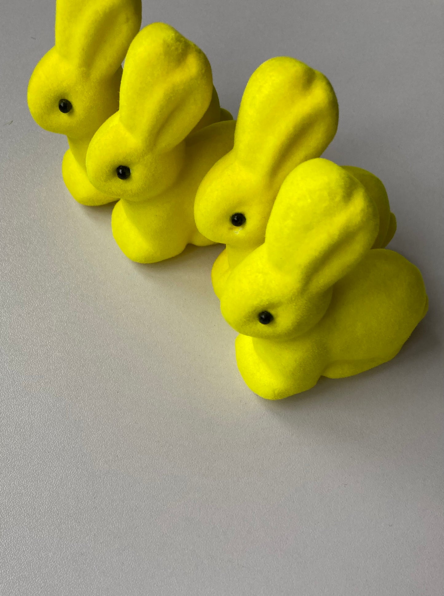 4pk Yellow Mini Bunnies