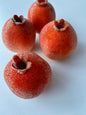 4 Sugar Beaded Pomegranate