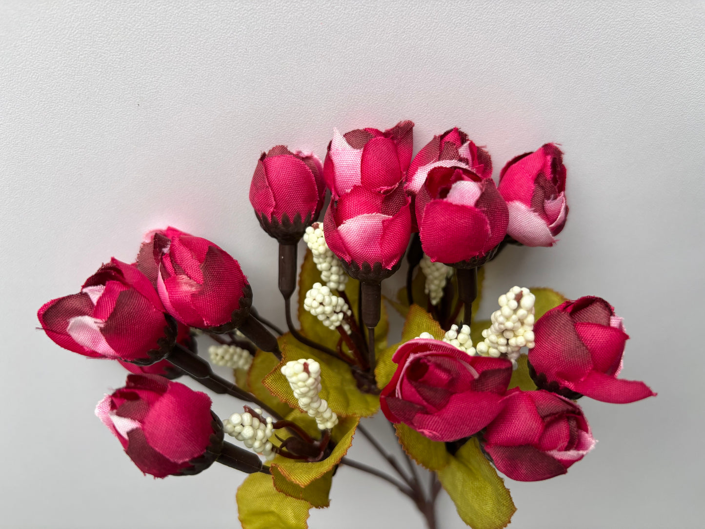 Pink/White Rosebud Bunch