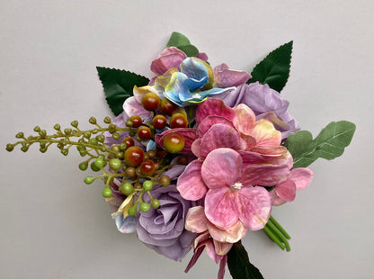 Colourful Rose & Hydrangea Bunch