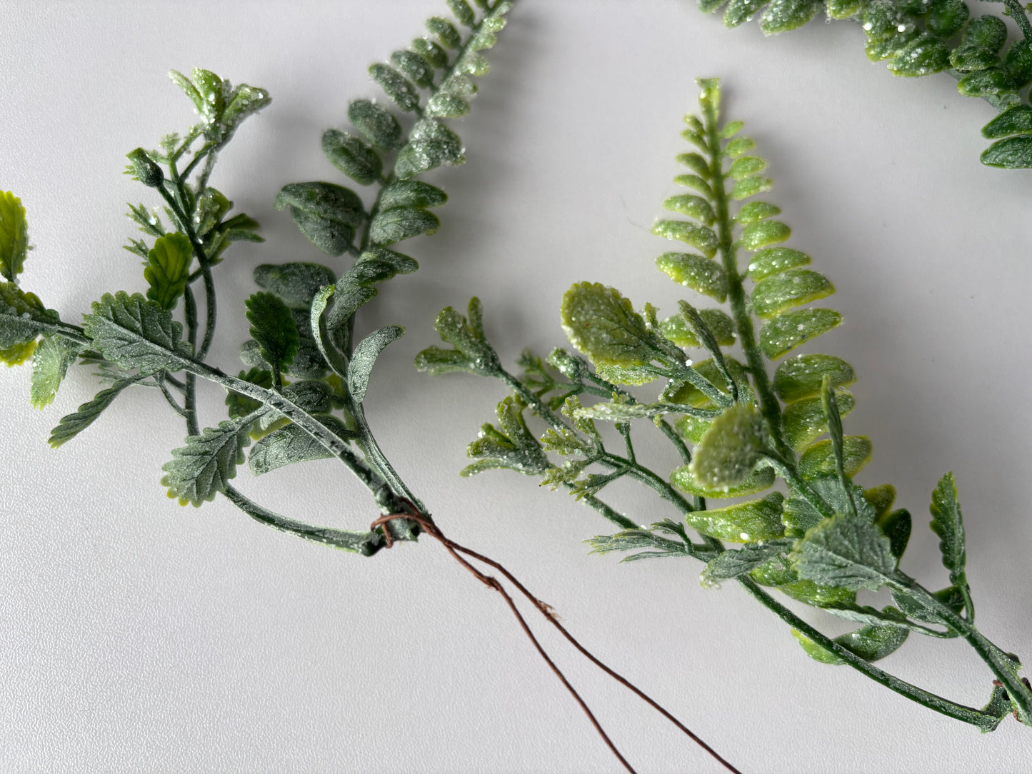 3 Frost Foliage Stem Bunch