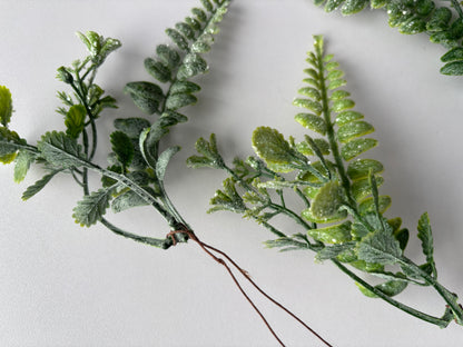 3 Frost Foliage Stem Bunch