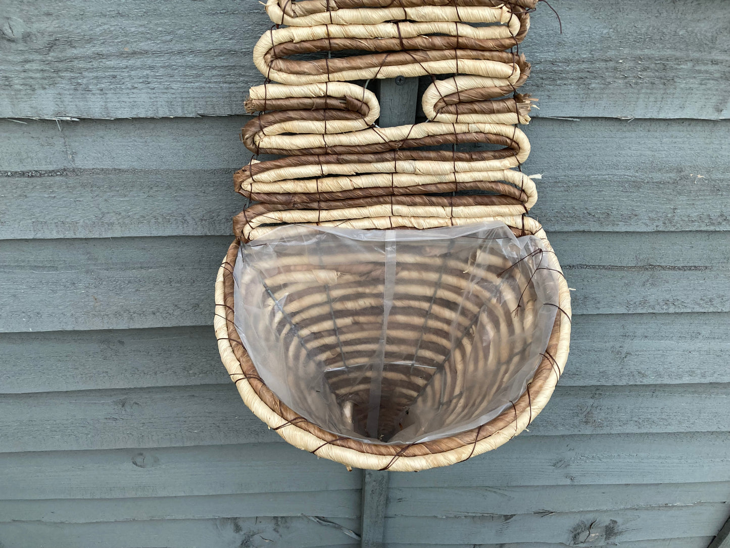 12" Wall Banana Leaf Cone Baskets