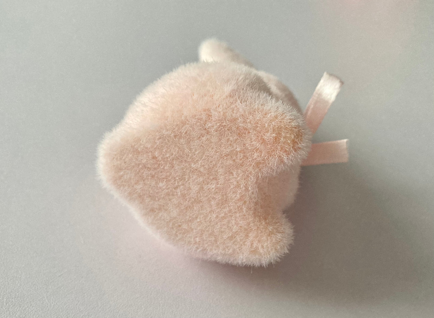 Pink Flocked Bunny
