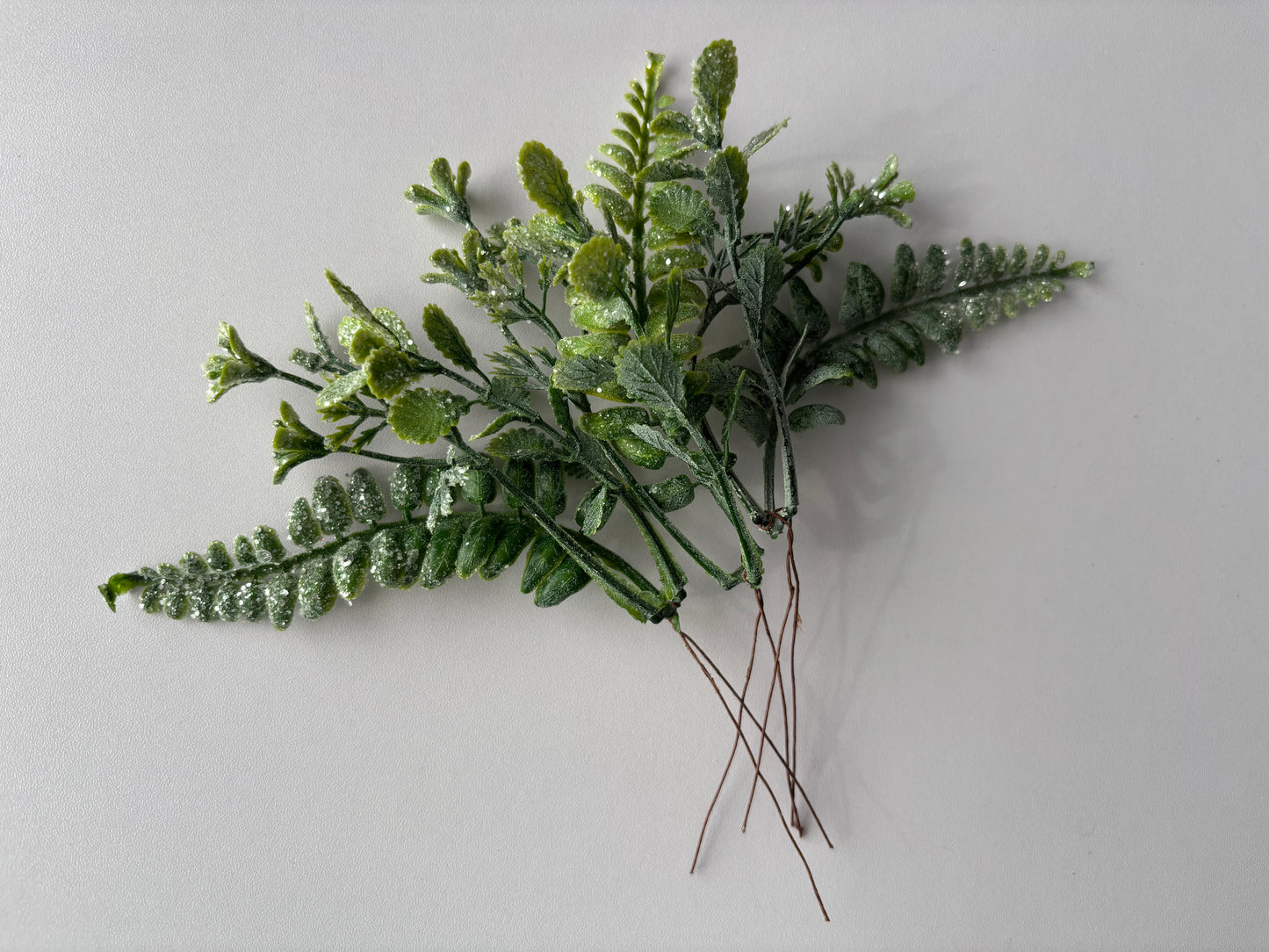 3 Frost Foliage Stem Bunch