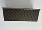 Dark Brown Plastic Woven Planter