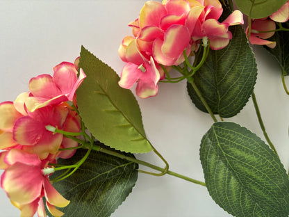Large Pink/Peach Hydrangea Bunch