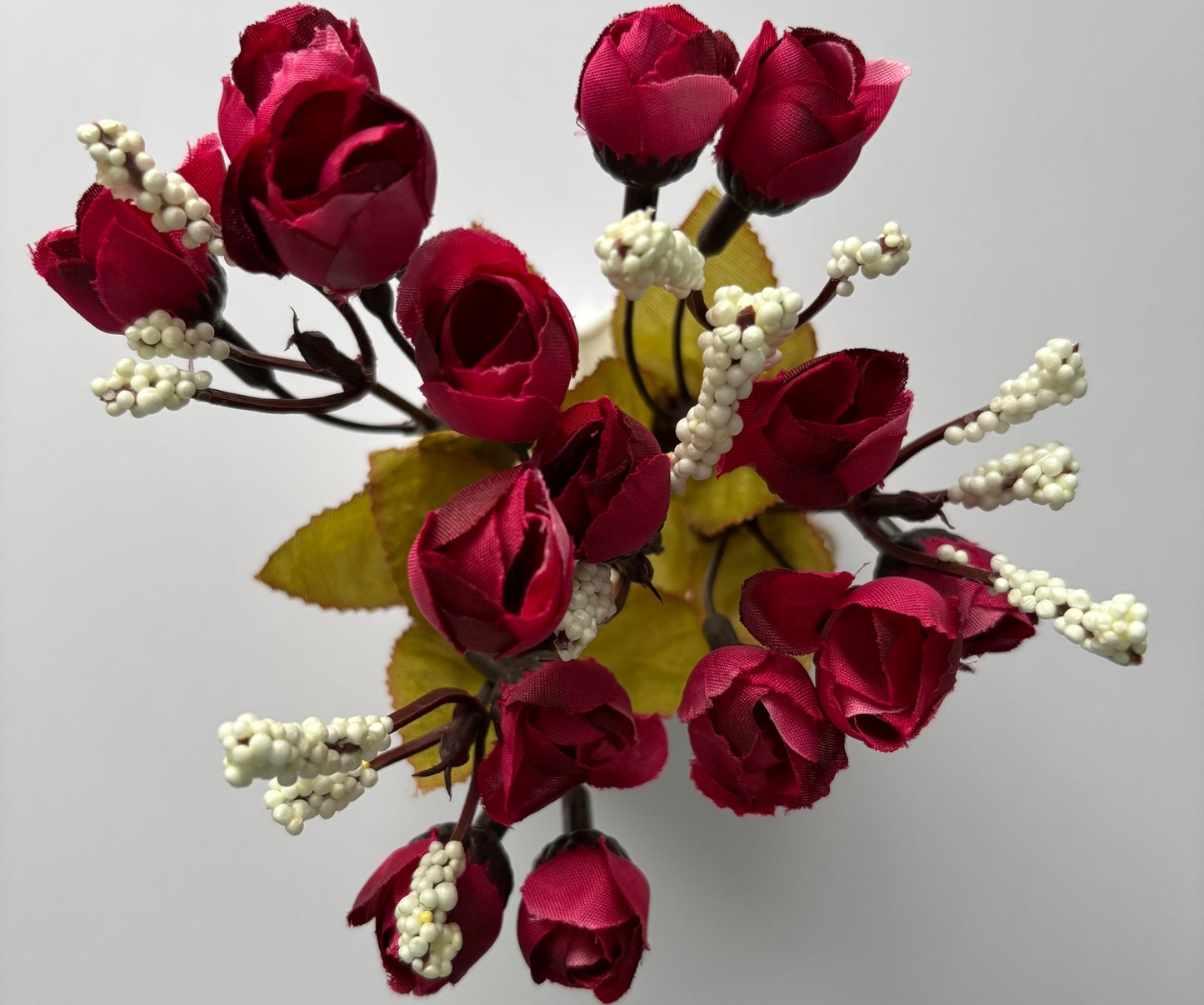Dark Pink Rosebud Bunch