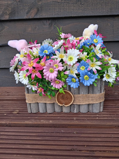 Easter Wooden Planter