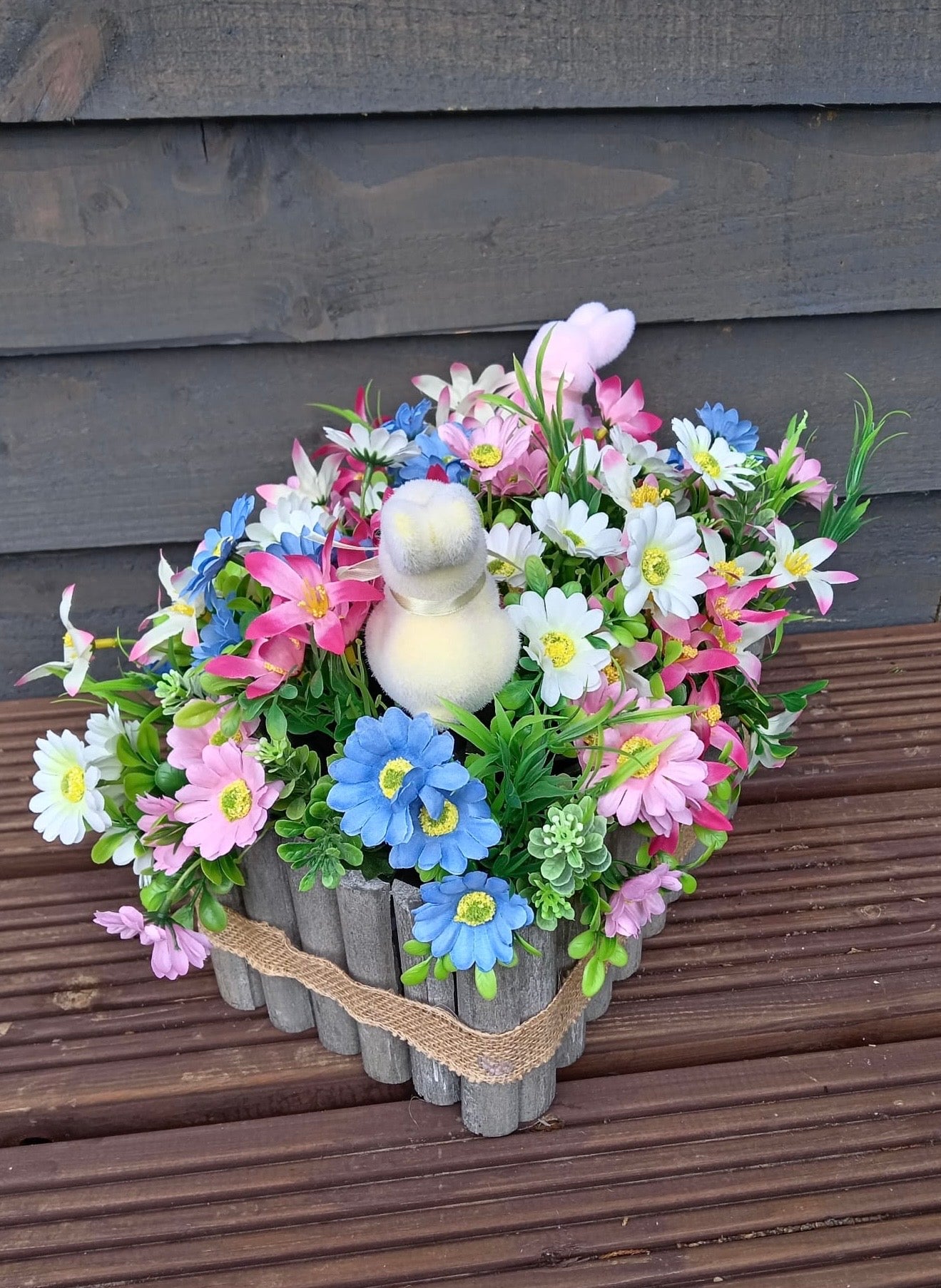 Easter Wooden Planter